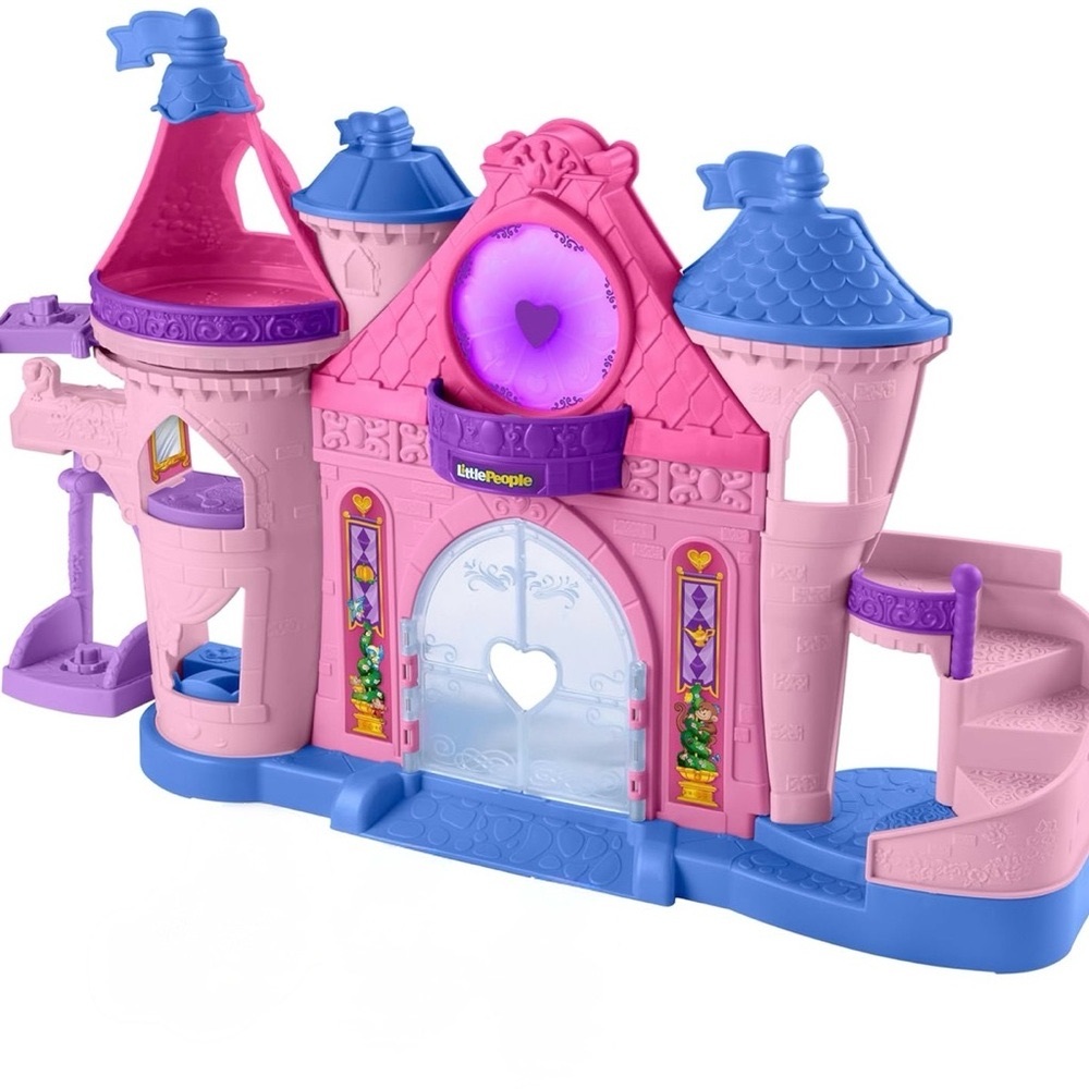 Fisher-Price Little People Toddler Toy Disney Princess Magical Lights & Dancing
